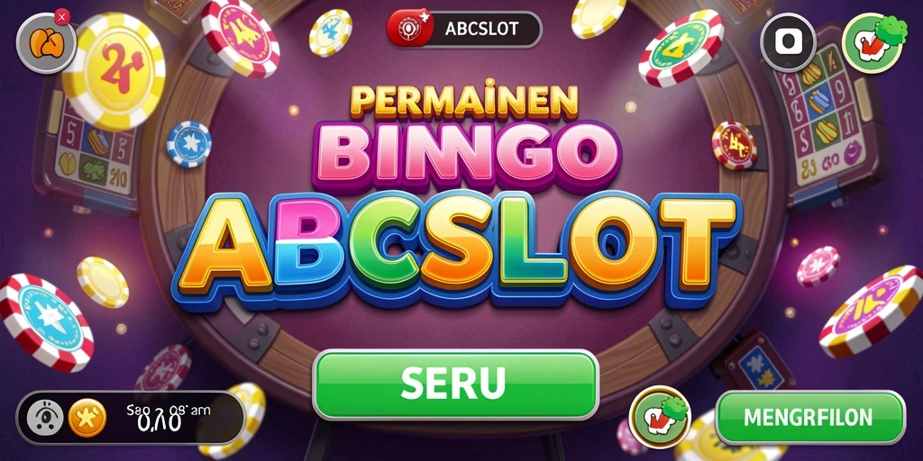 Tampilan menarik dari gameplay Bingo di ABCSLOT.