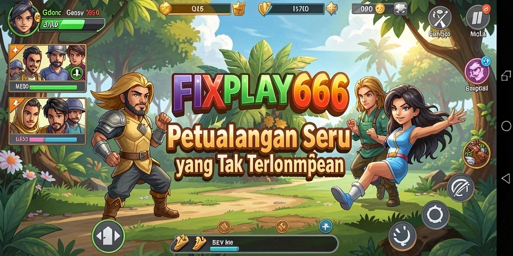 Tampilan gameplay FIXPLAY666 menampilkan momen memukau saat mengeksplorasi dunia penuh petualangan.