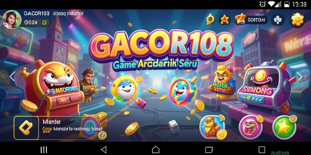 Tampilan gameplay seru GACOR108, menantang dan penuh warna.