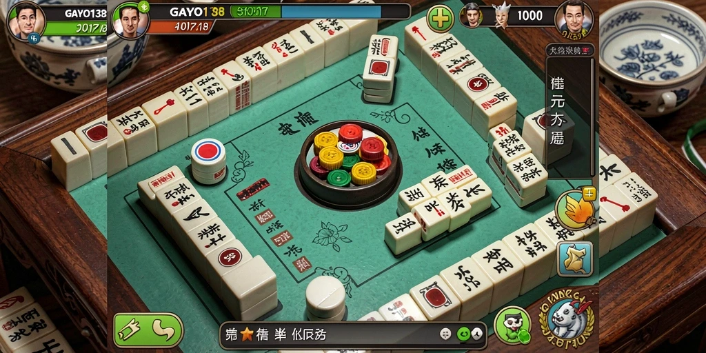 Tampilan gameplay Mahjong yang menarik di GAYO138.