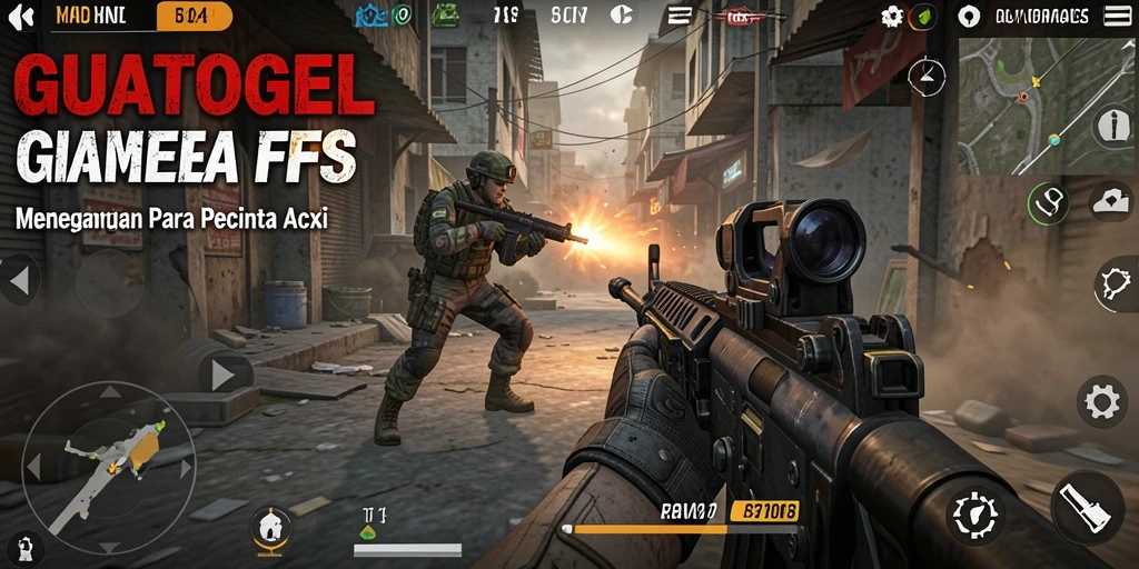 Tampilan aksi seru dari gameplay GUATOGEL yang menegangkan.