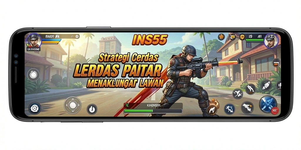 Gameplay menarik dan penuh strategi dalam INS55.