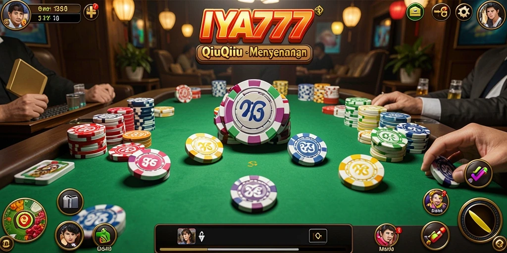 Tampilan gameplay QiuQiu IYA777 yang seru dan menantang.