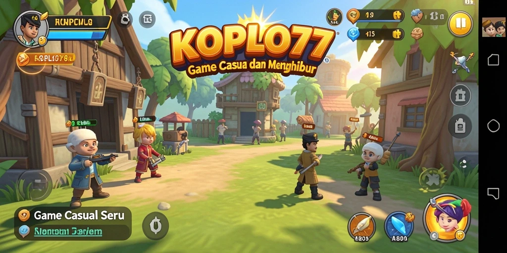 Tampilan gameplay KOPLO77 yang seru dan menarik.