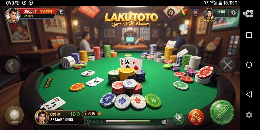 Tampilan gameplay QiuQiu yang menarik dan seru.
