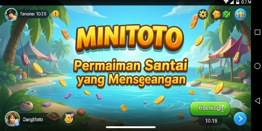 Tampilan gameplay MINITOTO yang menarik dan penuh warna.