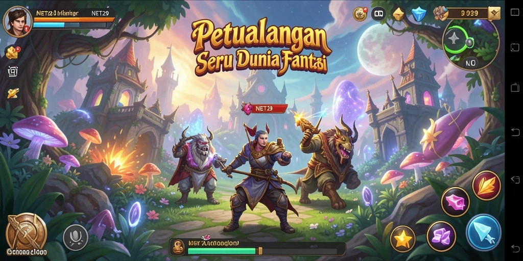 Gameplay NET29 dengan petualangan seru dan tantangan menarik.