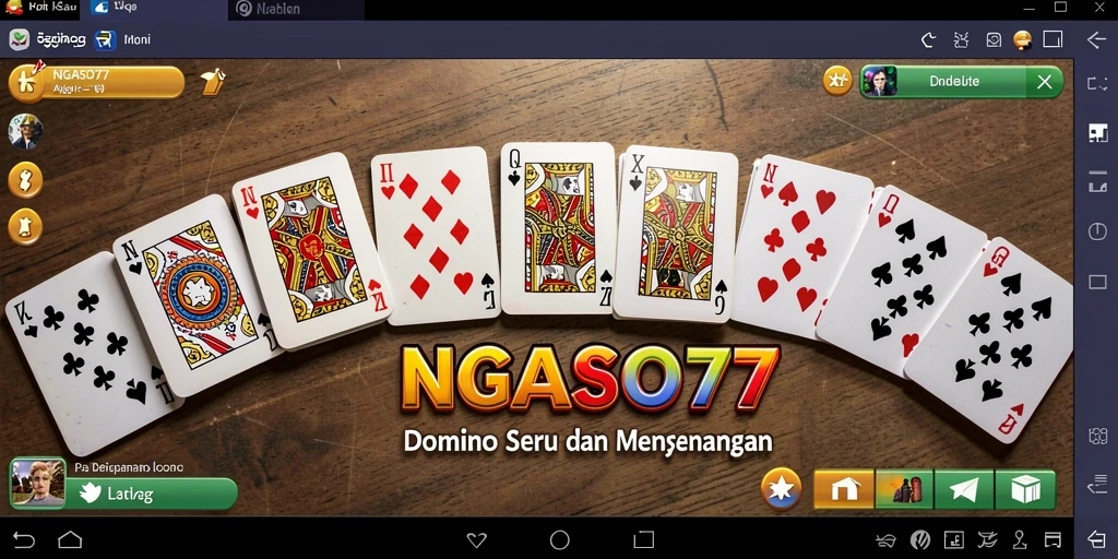 Tampilan gameplay seru di aplikasi NGASO77.