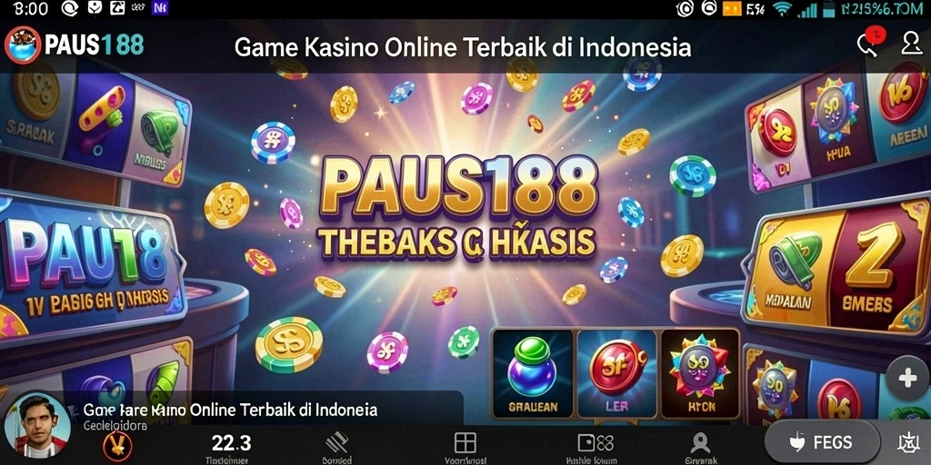 Tampilan menarik dari gameplay PAUS188 yang seru dan mendebarkan.