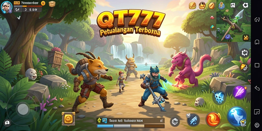 Gameplay QT777 yang menakjubkan di dunia terbuka dan penuh petualangan.