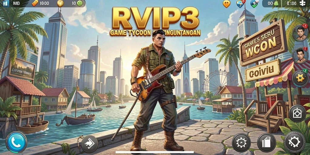 Tampilan gamplay RVIP3 yang seru dan interaktif.