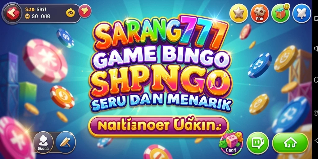 Tampilan gameplay SARANG777 yang menarik dan seru saat bermain Bingo.