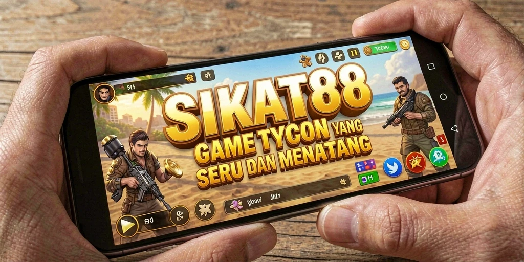 Screenshot gameplay SIKAT88 yang menampilkan strategi bisnis.