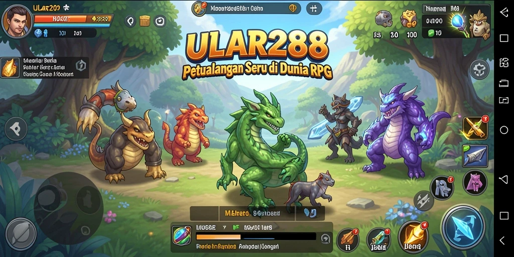 Tampilan gameplay ULAR288 yang mengasyikkan dan penuh aksi.